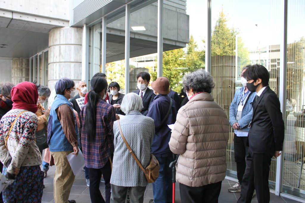 アイヌ遺骨 警察導入に抗議　改めて返還を要求