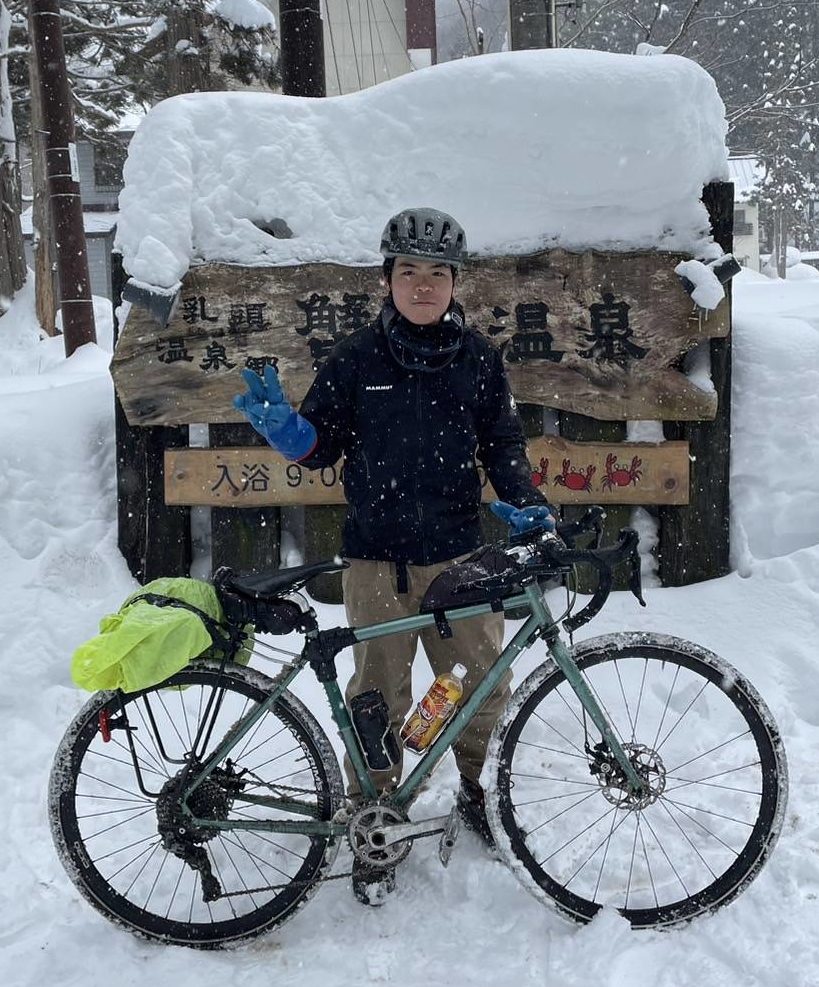 〈京大知伝〉チャリで「非日常」世界へ　工学部建築学科2年 田中俊乃介さん