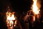 〈Topic ’24〉闇夜の山中に燃え盛る炎　京都三大奇祭 鞍馬の火祭