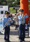 〈Topic ’24〉ロザンが一日警察署長に　吉田神社で啓発イベント